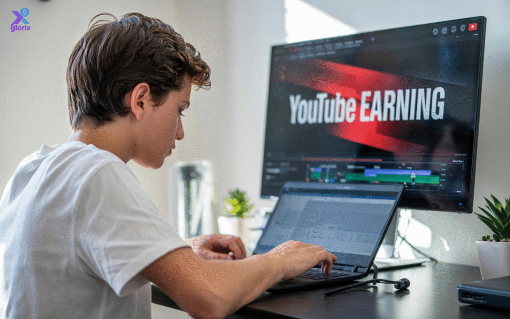 youtube earning for students india faceless channel earning